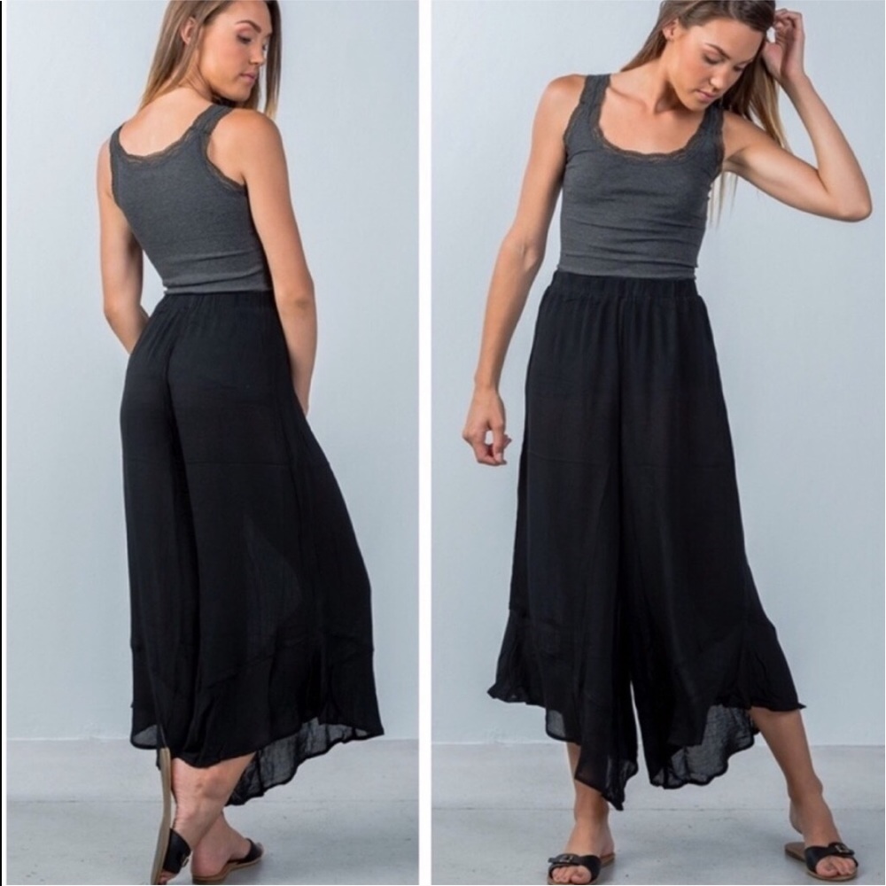 Mustard Seed🌷Wide Leg Culottes